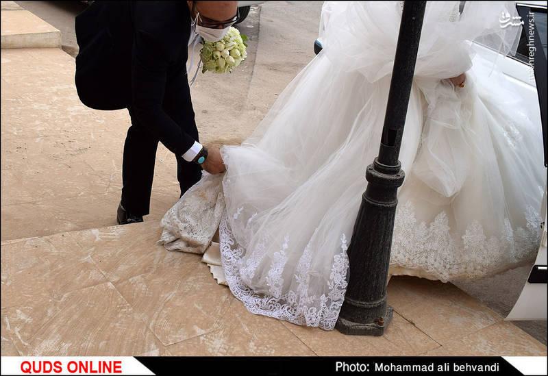 عکس عروسی در گرد و غبار,تصاویرعروسی در گرد و غبار,عکس عروسی
