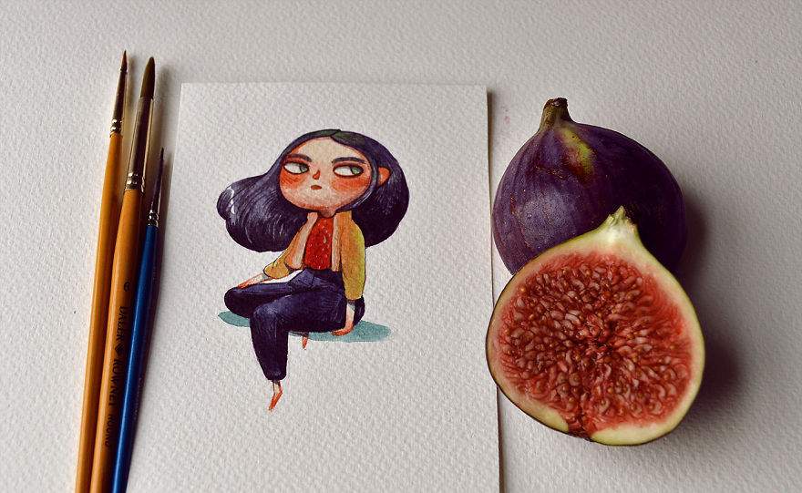 ترکیب نقاشی با میوه‌ها,اخبار جالب,خبرهای جالب,خواندنی ها و دیدنی ها