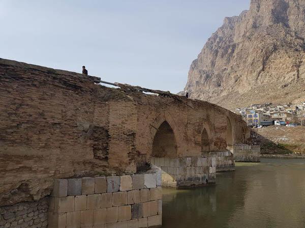 پل کهنه بیستون پل کهنه بیستون,اخبار فرهنگی,خبرهای فرهنگی,میراث فرهنگی