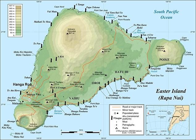 جزیره ایستر,اخبار علمی,خبرهای علمی,طبیعت و محیط زیست