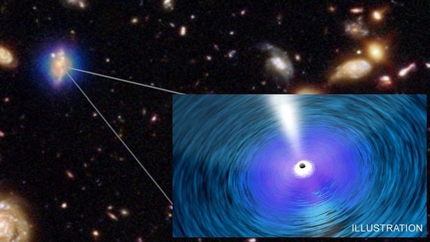 بزرگترین سیاهچاله‌های جهان هستی,اخبار علمی,خبرهای علمی,نجوم و فضا