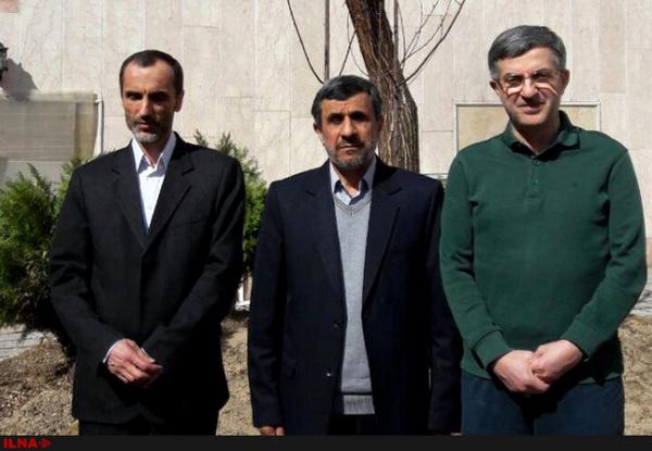 مشایی و احمدی نژاد و بقایی,اخبار سیاسی,خبرهای سیاسی,احزاب و شخصیتها
