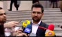 ویدئو/ شوخی وزیر ارتباطات با موهای یکی از خبرنگاران