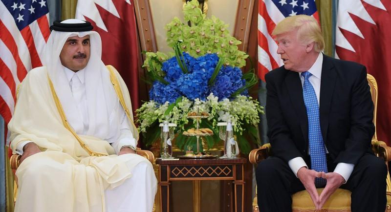 ترامپ و امیر قطر,اخبار سیاسی,خبرهای سیاسی,خاورمیانه