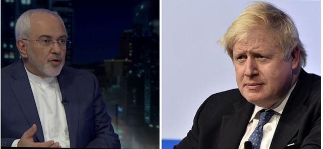 بوریس جانسون و محمد جواد ظریف,اخبار سیاسی,خبرهای سیاسی,سیاست خارجی