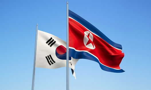 پرچم کره شمالی و کره جنوبی,اخبار سیاسی,خبرهای سیاسی,اخبار بین الملل