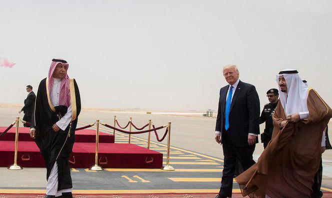 ترامپ و مقامات عربستانی,اخبار سیاسی,خبرهای سیاسی,خاورمیانه