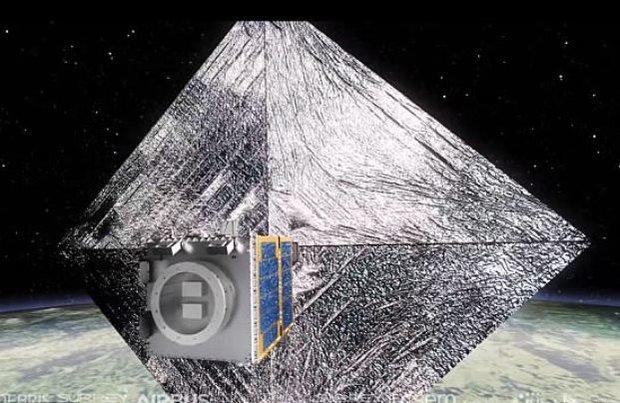 ماهواره برای جمع آوری زباله های فضایی,اخبار علمی,خبرهای علمی,نجوم و فضا
