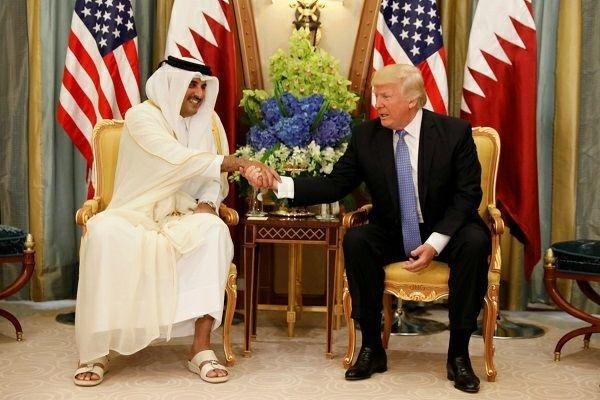 امیر قطر و ترامپ,اخبار سیاسی,خبرهای سیاسی,خاورمیانه