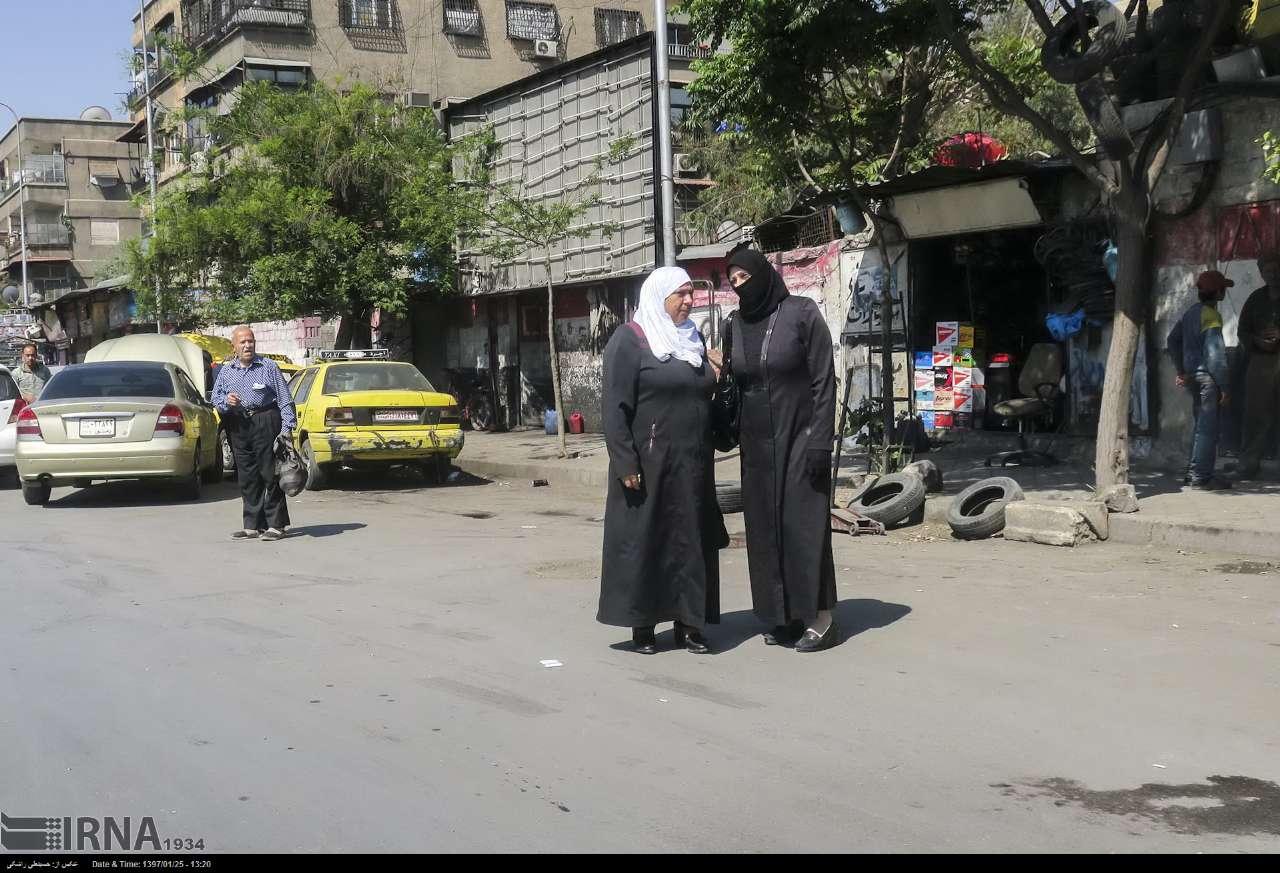 تصاویر دمشق بعد از حملات آمریکا,عکسهای دمشق و حمله موشکی آمریکا,عکس های حمله آمریکا به سوریه