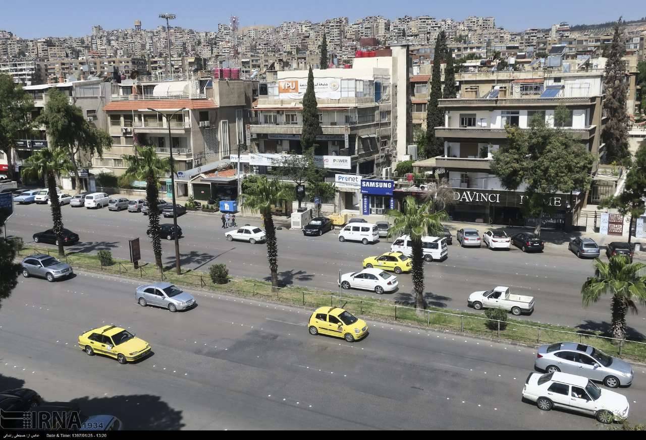 تصاویر دمشق بعد از حملات آمریکا,عکسهای دمشق و حمله موشکی آمریکا,عکس های حمله آمریکا به سوریه