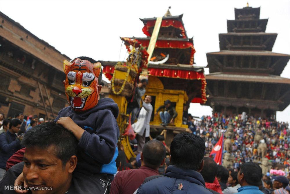 تصاویرجشن سال نو در نپال‎,عکس های سال نو در نپال‎,تصاویرمردم نپال درجشن سال نو