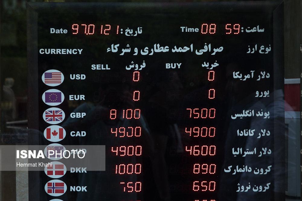 تصاویر بازار ارز تهران فروردین 97,عکسهای تک نرخی شدن دلار,عکس های قیمت دلار در بازار