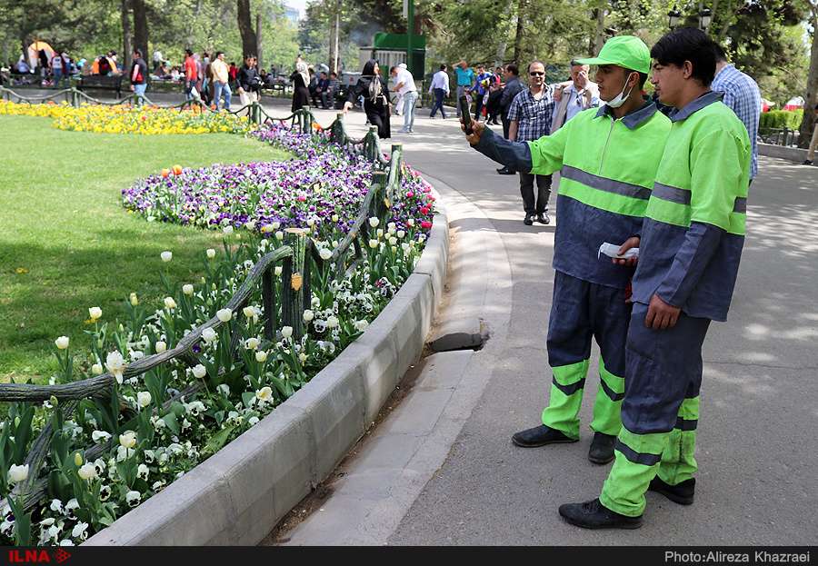 تصاویری از روز طبیعت در ایران,عکس های سیزده بدر در ایران,تصاویر مردم تهران در روز طبیعت