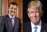 ترامپ و امیر قطر,اخبار سیاسی,خبرهای سیاسی,خاورمیانه