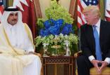 ترامپ و امیر قطر,اخبار سیاسی,خبرهای سیاسی,خاورمیانه