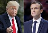 امانوئل ماکرون و ترامپ,اخبار سیاسی,خبرهای سیاسی,خاورمیانه