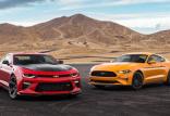 شورولت کامارو و فورد ماستنگ,اخبار خودرو,خبرهای خودرو,مقایسه خودرو