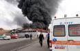 آتش‌سوزی فوم‌های ضایعاتی پارس جنوبی,اخبار حوادث,خبرهای حوادث,حوادث امروز