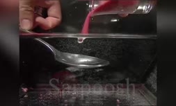 ویدئو/ شن و ماسه هیدروفوبیک زیر آب