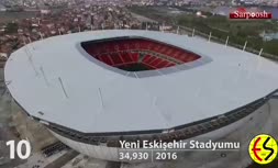 ویدئو/ برترین استادیوم‌های ترکیه