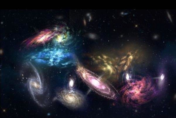 خوشه کهکشانی,اخبار علمی,خبرهای علمی,نجوم و فضا