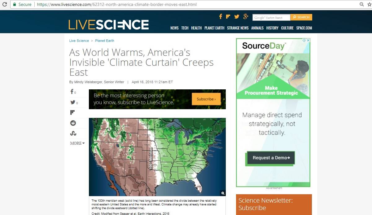 جابجایی مرزهای اقلیمی,اخبار علمی,خبرهای علمی,طبیعت و محیط زیست