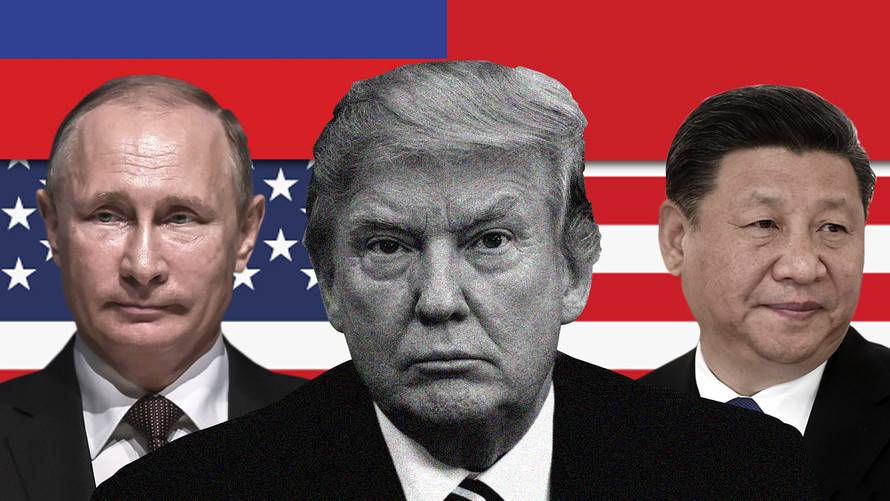 ترامپ، پوتین و رئیس جمهور چین,اخبار سیاسی,خبرهای سیاسی,اخبار بین الملل