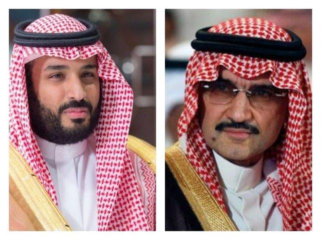 ولید بن طلال و محمد بن سلمان ولید بن طلال و محمد بن سلمان,اخبار سیاسی,خبرهای سیاسی,خاورمیانه