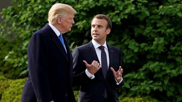 امانوئل ماکرون و ترامپ,اخبار سیاسی,خبرهای سیاسی,سیاست خارجی