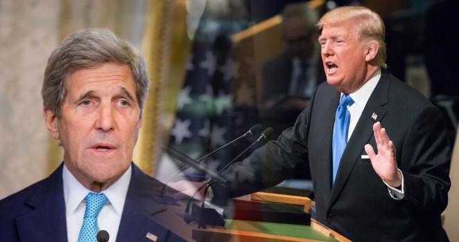 ترامپ و جان کری,اخبار سیاسی,خبرهای سیاسی,سیاست خارجی