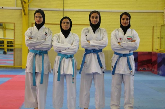 کاراته بانوان ایران,اخبار ورزشی,خبرهای ورزشی,ورزش بانوان