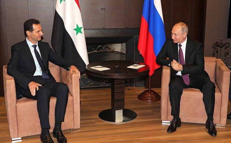 بشار اسد و ولادیمیر پوتین,اخبار سیاسی,خبرهای سیاسی,خاورمیانه