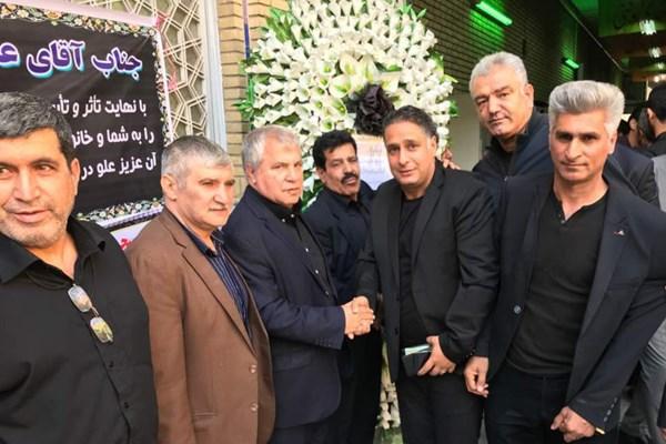 مراسم ختم برادرزاده علی پروین,اخبار ورزشی,خبرهای ورزشی,اخبار ورزشکاران