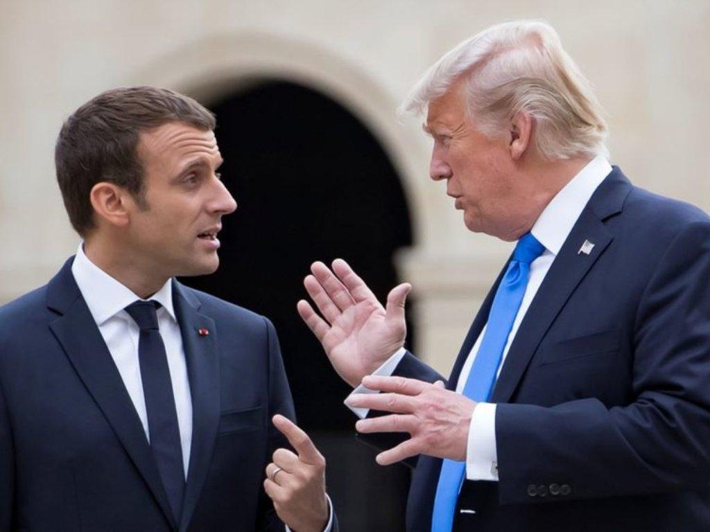 ترامپ و مکرون ترامپ و مکرون,اخبار سیاسی,خبرهای سیاسی,سیاست خارجی