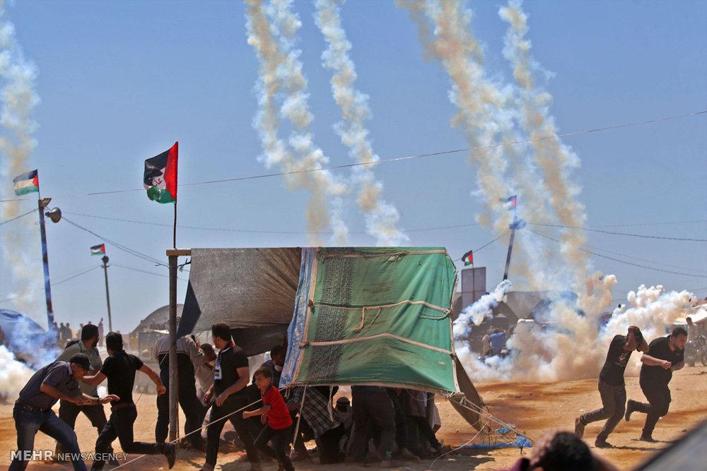 عکس جنگ در غزه,تصاویرجنگ در غزه,عکس جنایت در مرز غزه