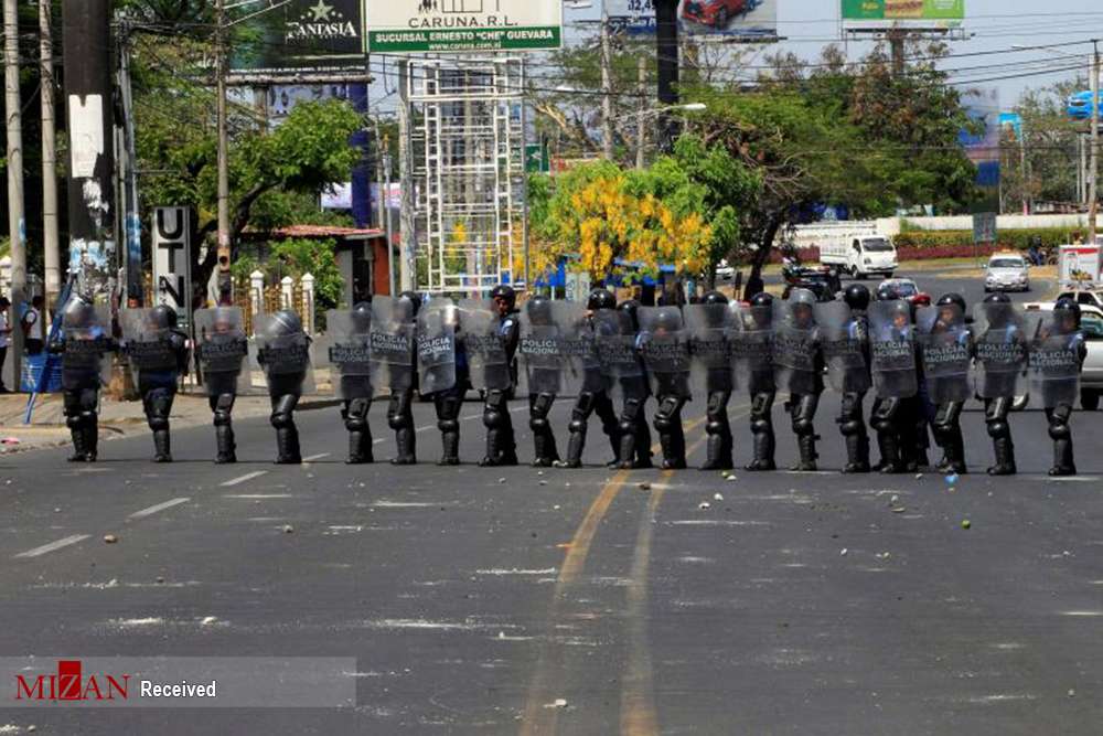 تصاویرتظاهرات ضد دولتی در نیکاراگوئه,عکس های تظاهرات خشونت‌بار درنیکاراگوئه,عکس های تظاهرات مردم نیکاراگوئه