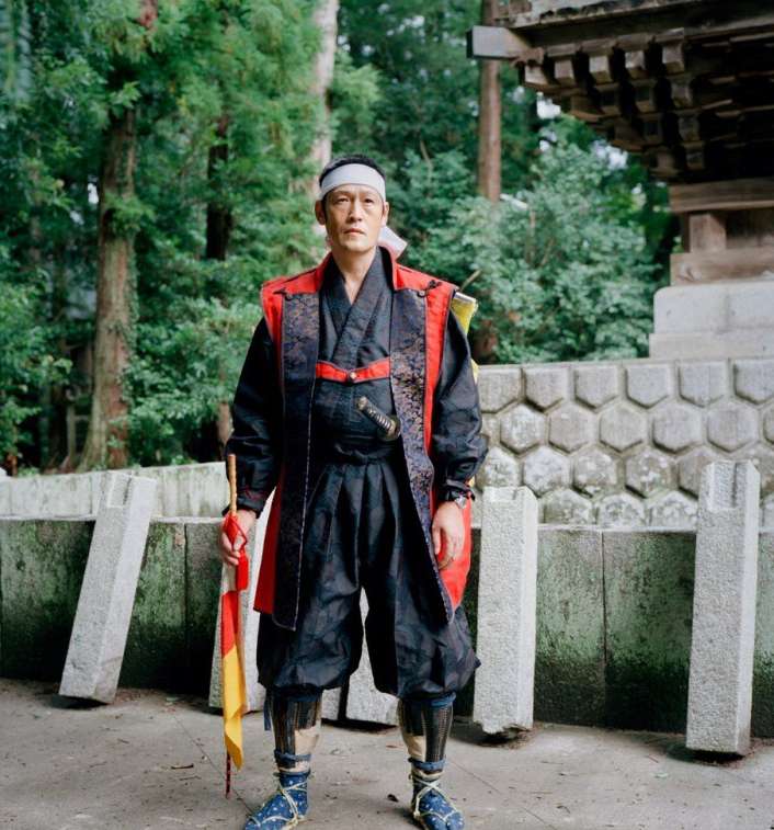تصاویر جشنواره تجسم هویت سامورایی,عکس های سامورایی‌ها,تصاویر نوریکو تاکاسوگی از سامورایی‌ها