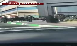 فیلم/ حضور بازیگران داعشی «به وقت شام» در پردیس کورش