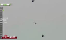 ویدئو/ پرش بدون چتر یک چترباز شجاع دل آمریکایی از ارتفاع ۷ هزار متری