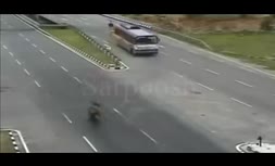 ویدئو/ تصادفات جاده‌ای در هند