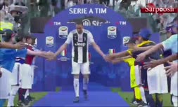 فیلم/ جشن قهرمانی و اهدای جام «سری آ ایتالیا» به تیم یوونتوس