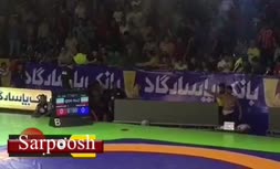 فیلم/ درگیری سعید عبدولی و ایمان انصاری در مسابقات انتخابی تیم ملی کشتی فرنگی