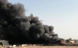 تصاویر آتش سوزی درانبار صندوق های انتخاباتی عراق,عکس های آتش سوزی در صندوق آرای انتخاباتی عراق,عکس های آتش سوزی انبارهای اصلی صندوق های انتخابات