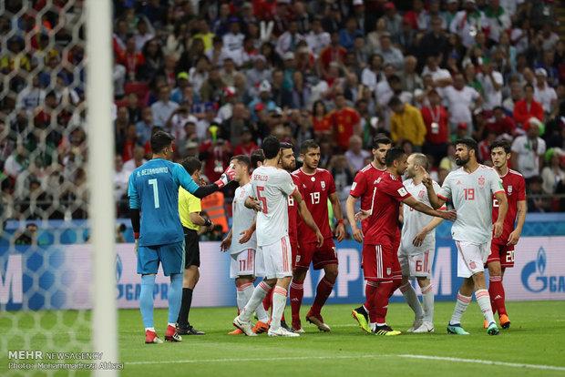 شکست خفیف ایران مقابل اسپانیا,اخبار فوتبال,خبرهای فوتبال,جام جهانی
