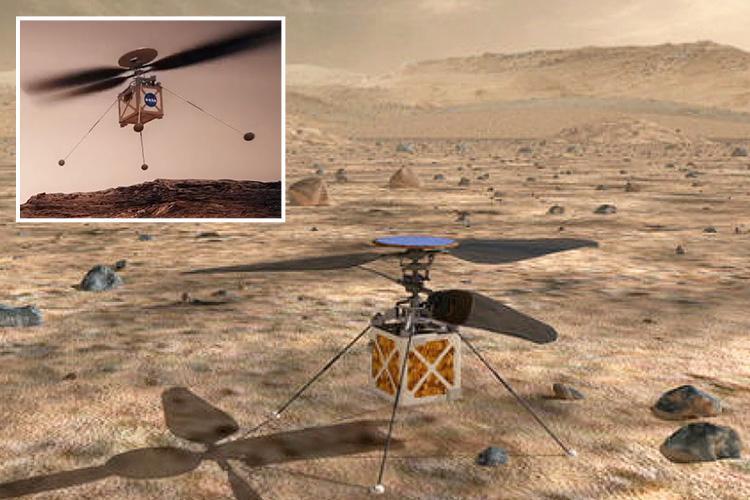 ارسال هلیکوپتر به مریخ,اخبار علمی,خبرهای علمی,نجوم و فضا