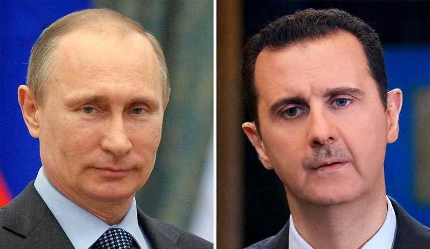 پوتین و بشار اسد,اخبار سیاسی,خبرهای سیاسی,خاورمیانه