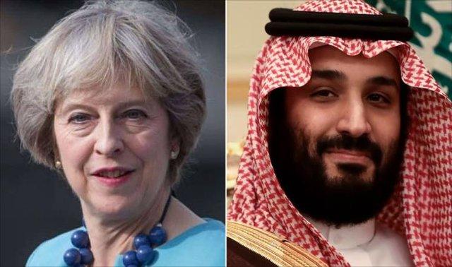 محمدبن سلمان و ترزا می محمدبن سلمان و ترزا می,اخبار سیاسی,خبرهای سیاسی,خاورمیانه