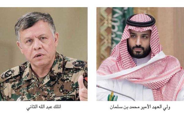 بن سلمان و ملک عبدالله دوم بن سلمان و ملک عبدالله دوم,اخبار سیاسی,خبرهای سیاسی,خاورمیانه