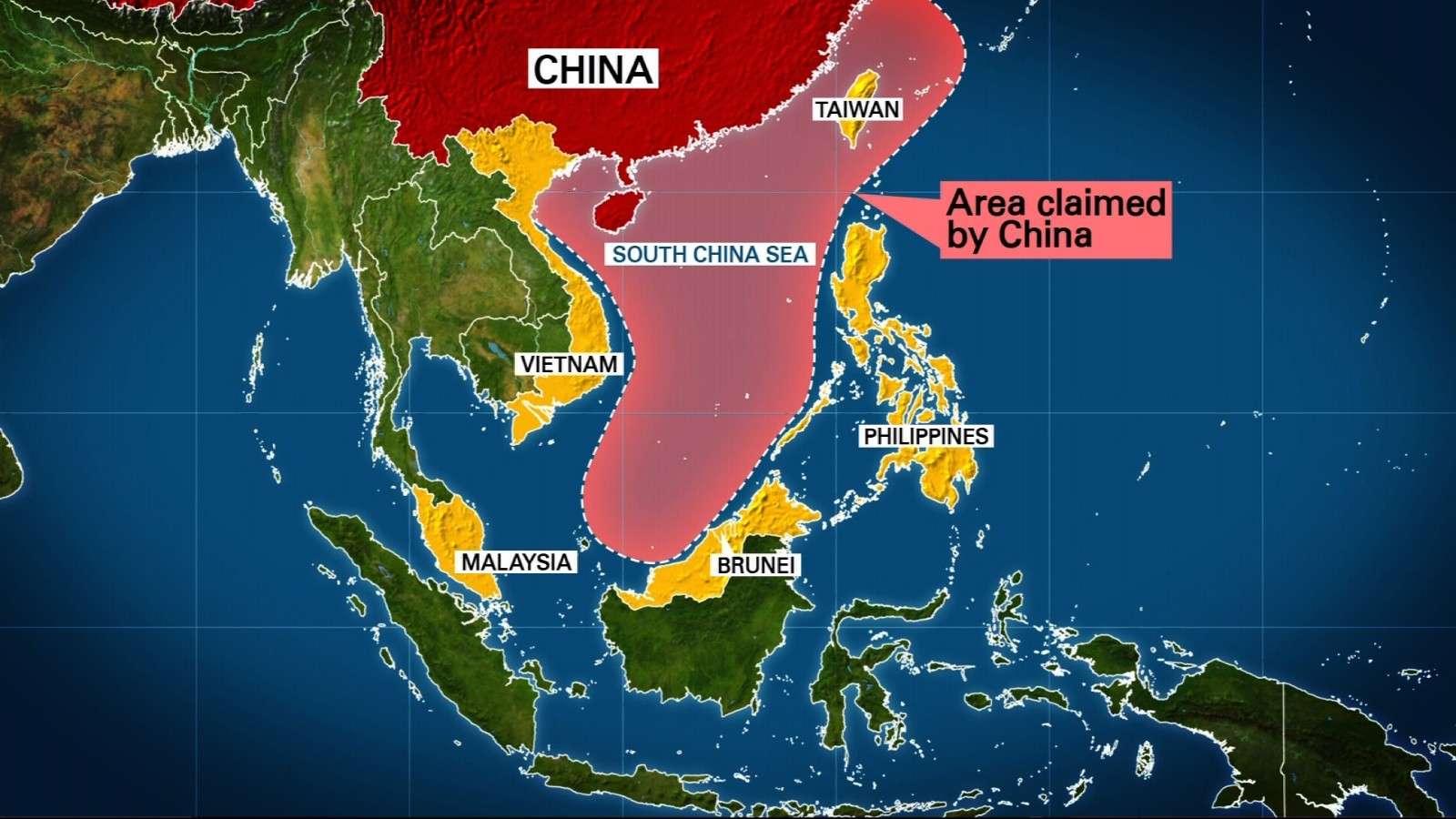 دریای جنوبی چین,اخبار سیاسی,خبرهای سیاسی,اخبار بین الملل
